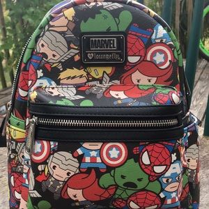 Mini marvel book bag